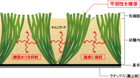 平坦性を確保